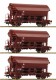 76575 Roco Set of 3 hopper cars
